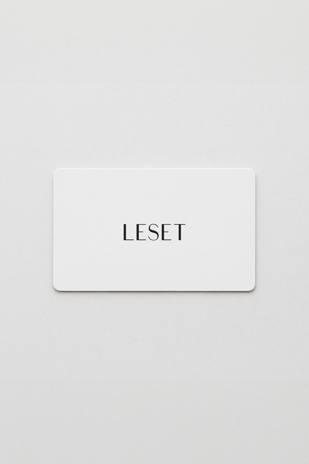 LESET Digital Gift Card