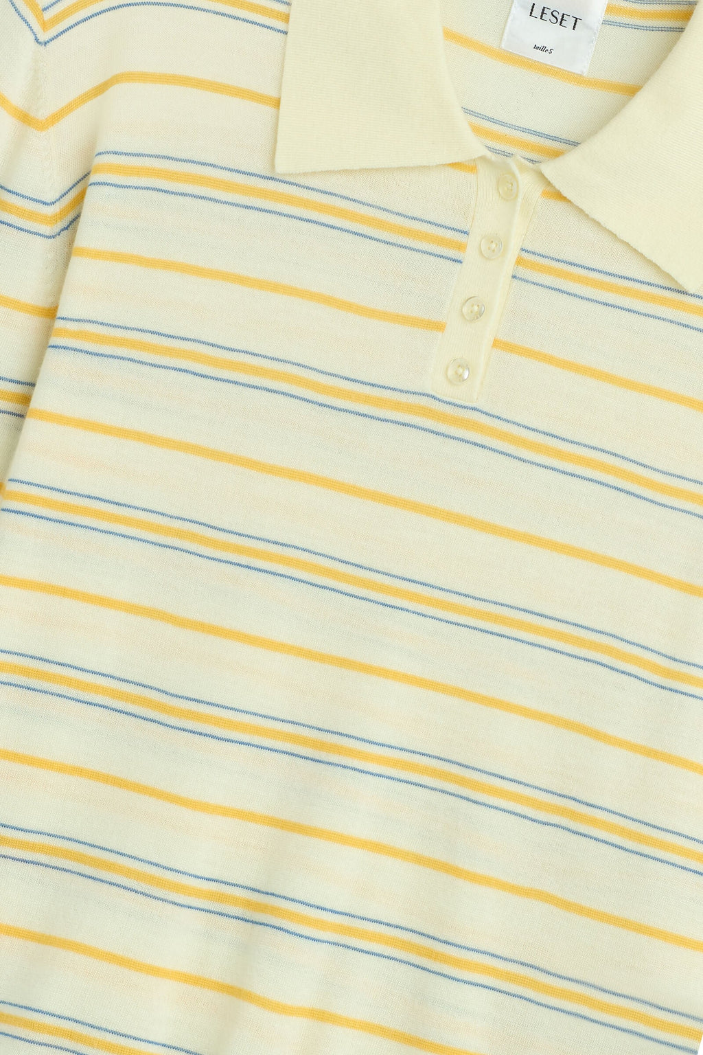 James Stripe Polo