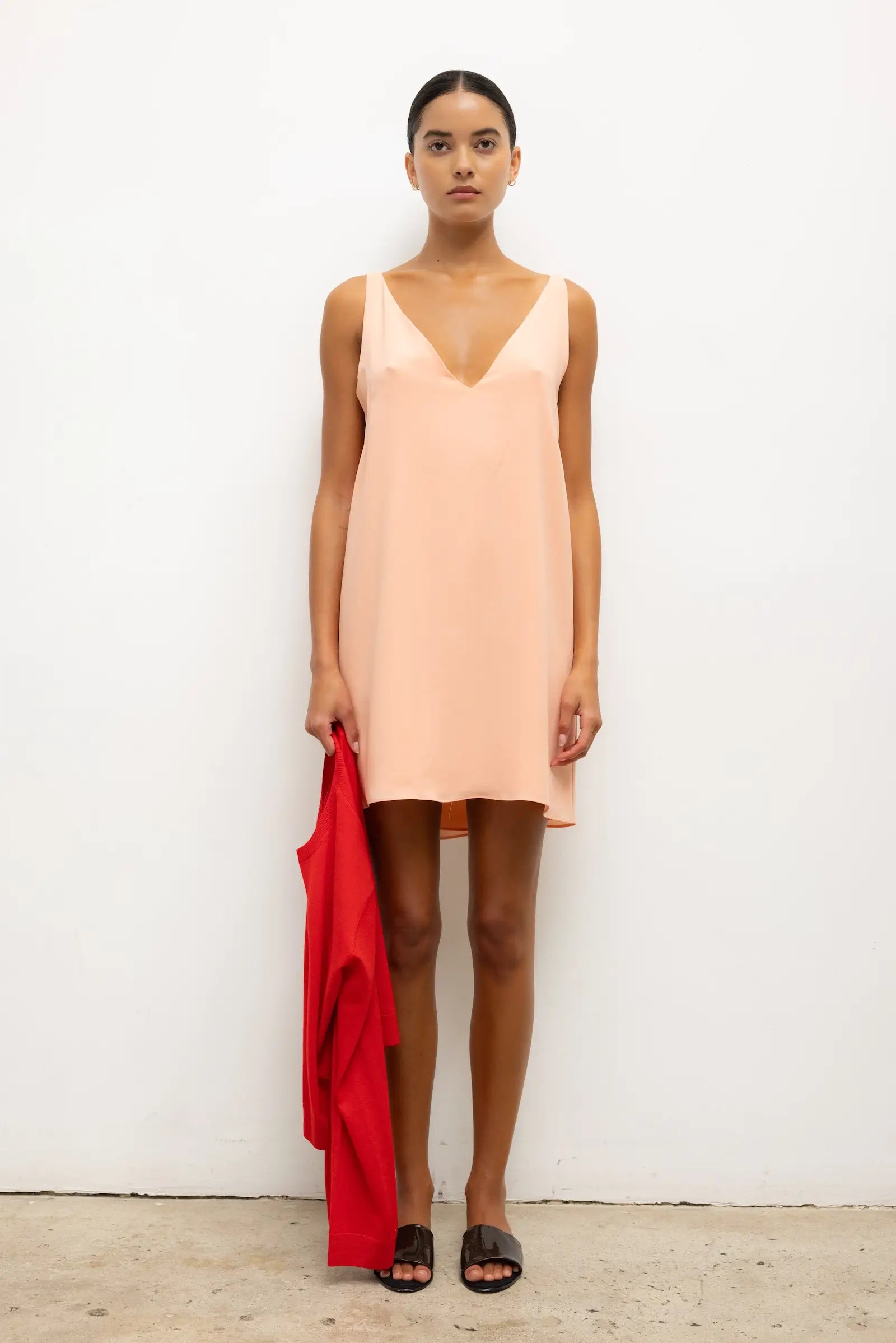 Ari V Neck Mini Dress
