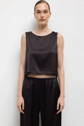 Pre-Order: Barb Lace Crop Sleeveless Crew