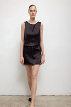Barb Lace Mini Skirt