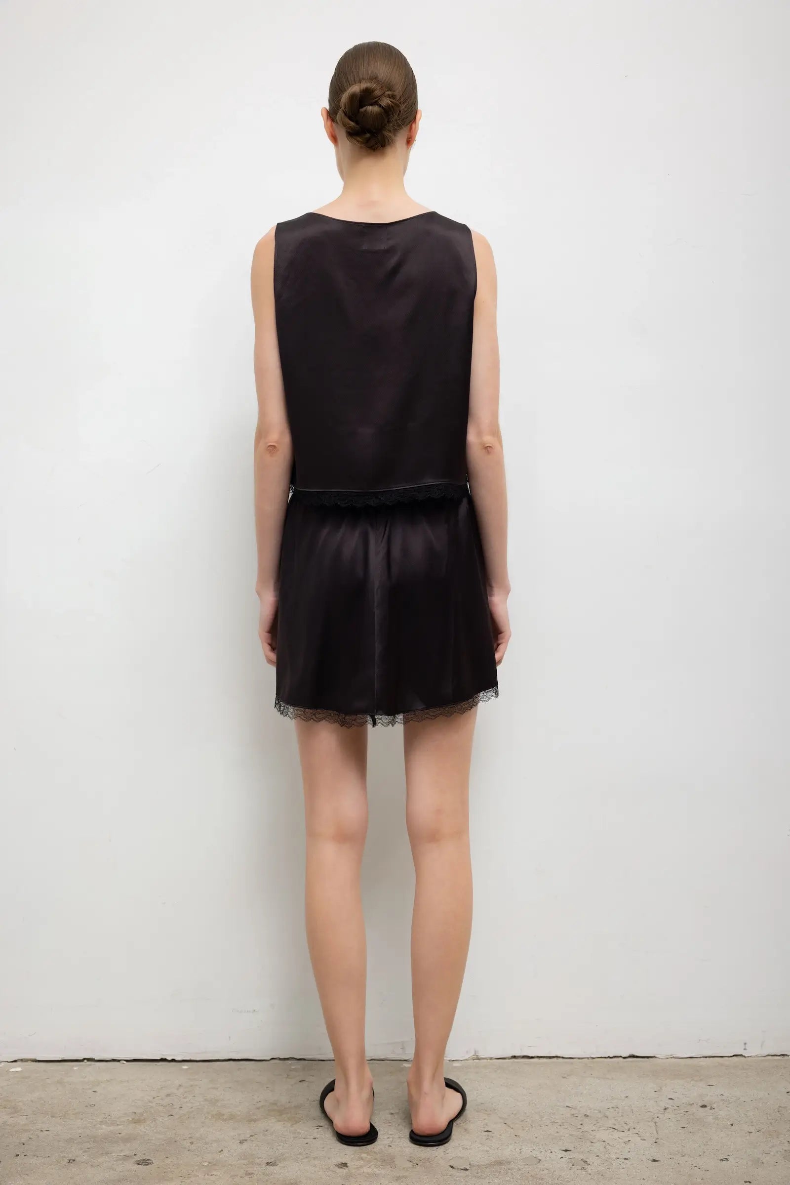 Barb Lace Mini Skirt