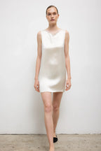 Barb Lace Sleeveless Mini Dress