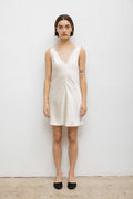 Barb Lace V Neck Mini Dress
