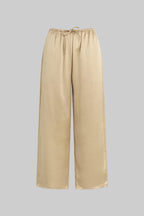 Barb Crop Drawstring Pant
