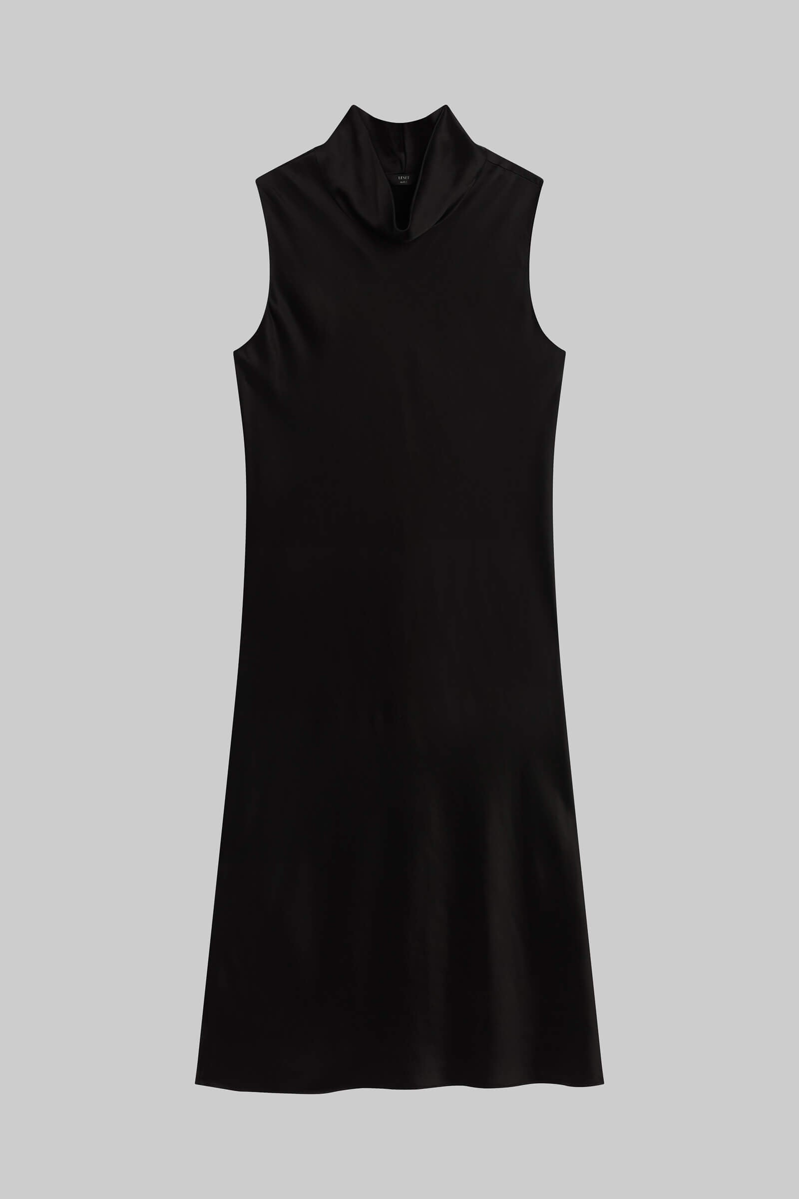 Barb Mock Neck Sleeveless Dress