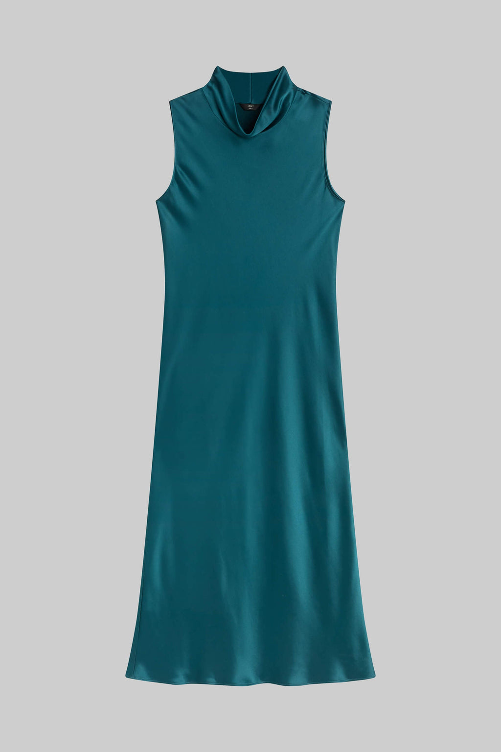 Barb Mock Neck Sleeveless Dress
