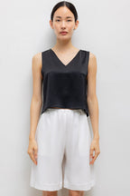 Barb V Neck Shell