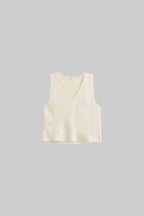Barb V Neck Shell