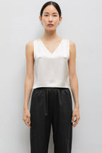 Barb V Neck Shell