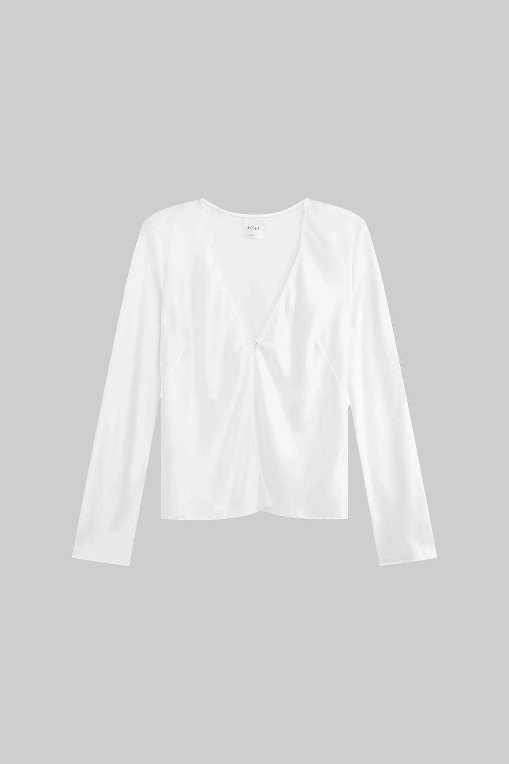 Barb Button Long Sleeve Top