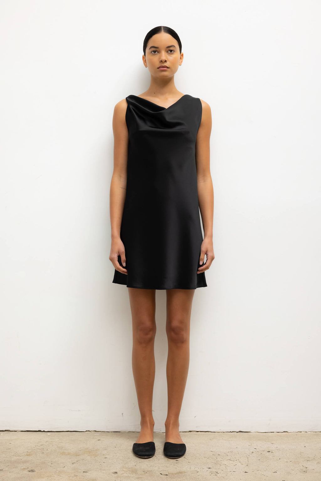 Barb Cowl Mini Dress