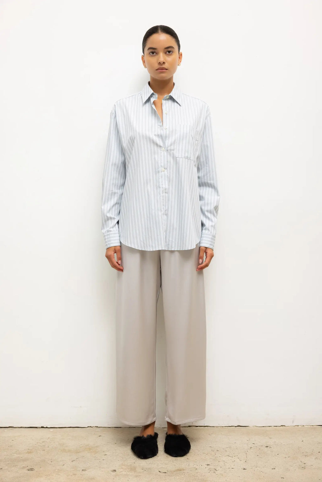 Barb Crop Drawstring Pant