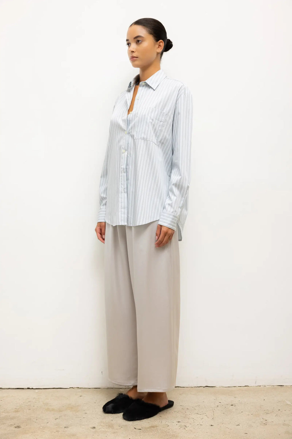 Barb Crop Drawstring Pant