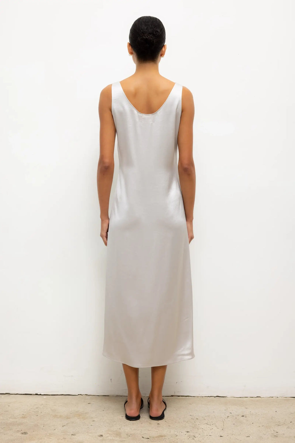 Barb Scoop Midi Dress