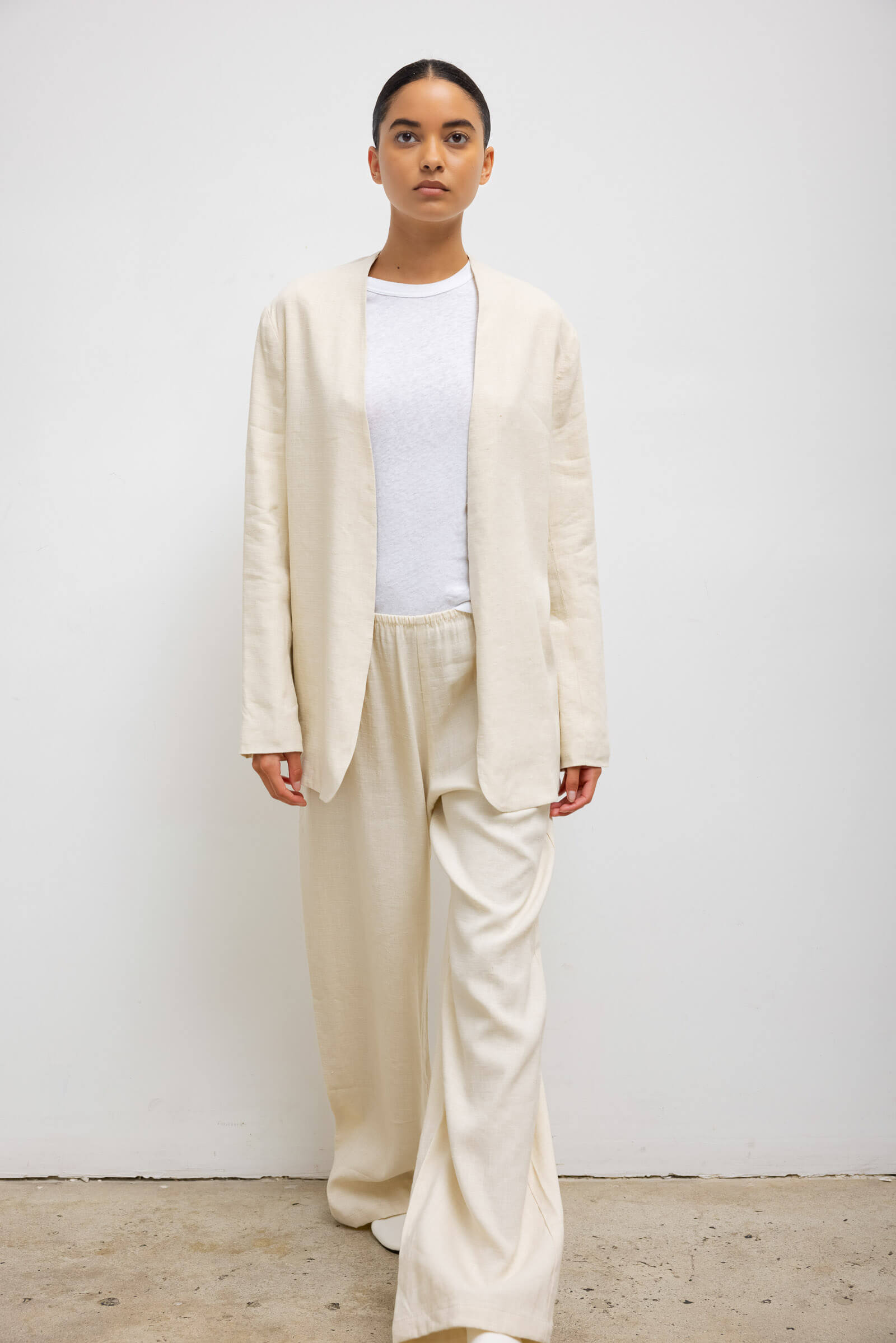 Belle Collarless Blazer