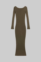 Blake Rib Long Sleeve Maxi