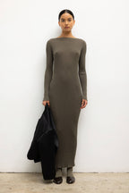 Blake Rib Long Sleeve Maxi