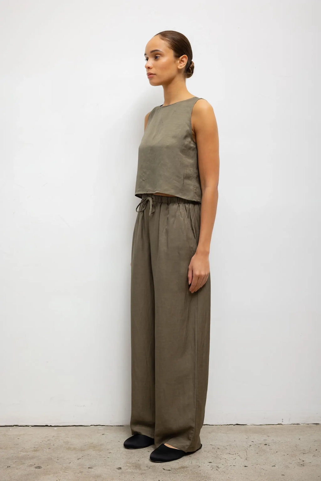 Daniel Crop Sleeveless Crew