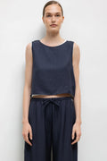 Daniel Crop Sleeveless Crew