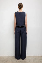 Daniel Crop Sleeveless Crew