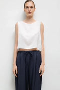 Daniel Crop Sleeveless Crew