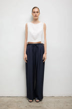 Daniel Crop Sleeveless Crew