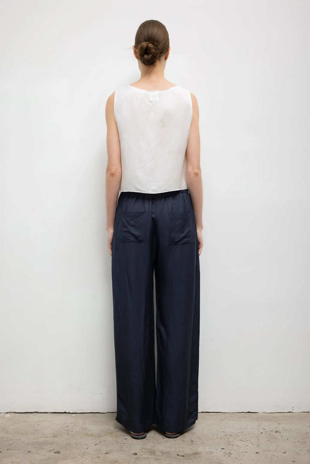 Daniel Crop Sleeveless Crew