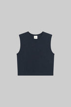 James Sleeveless Crew