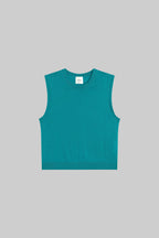 James Sleeveless Crew
