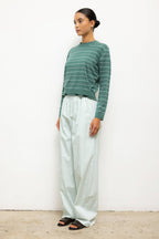 James Stripe Classic Crew