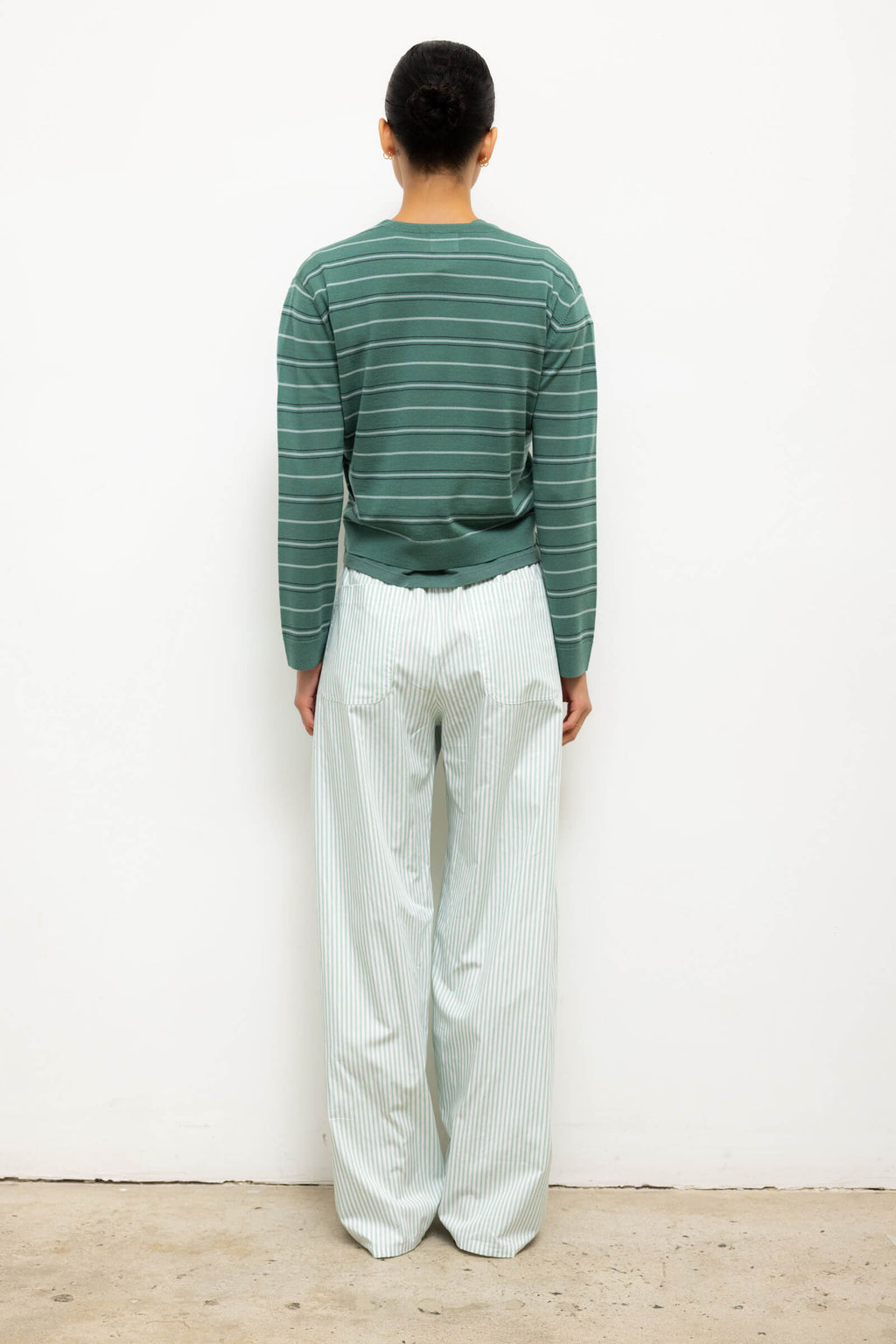 James Stripe Classic Crew