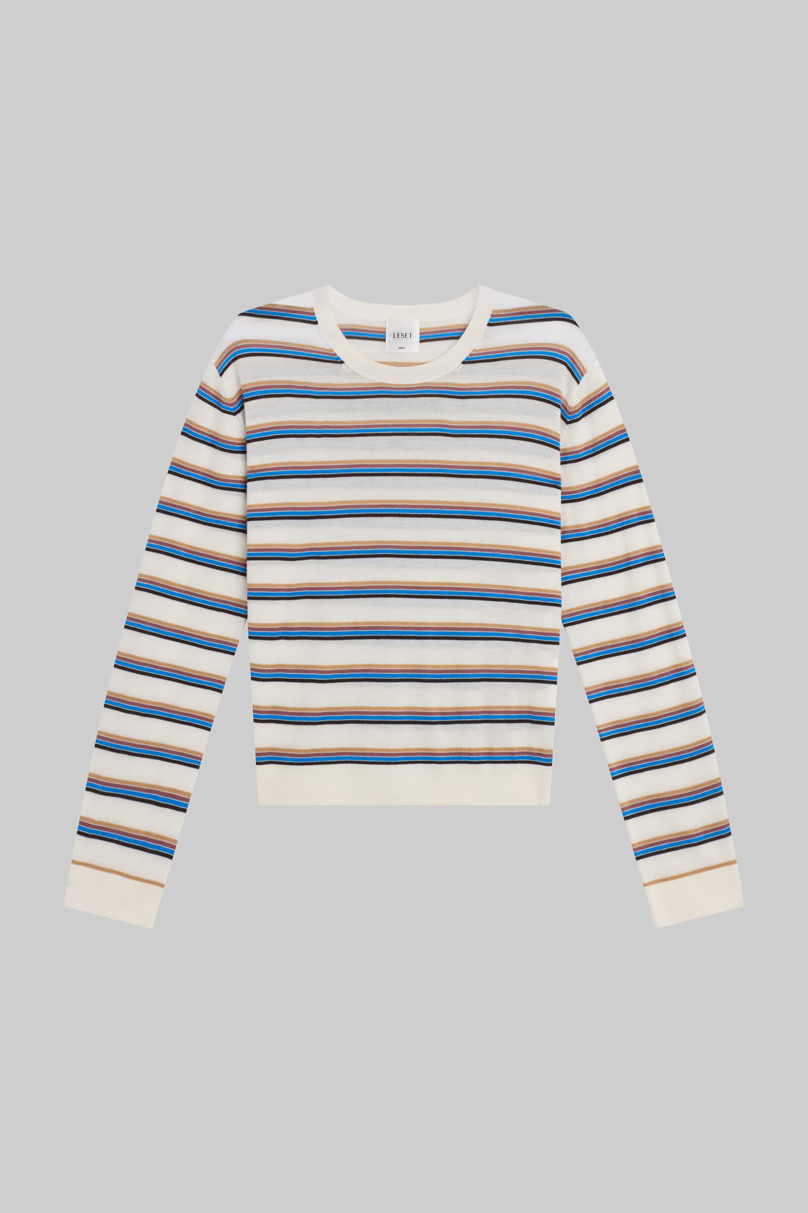 James Stripe Classic Crew
