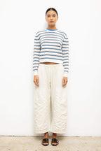 James Stripe Classic Crew