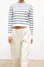 James Stripe Classic Crew