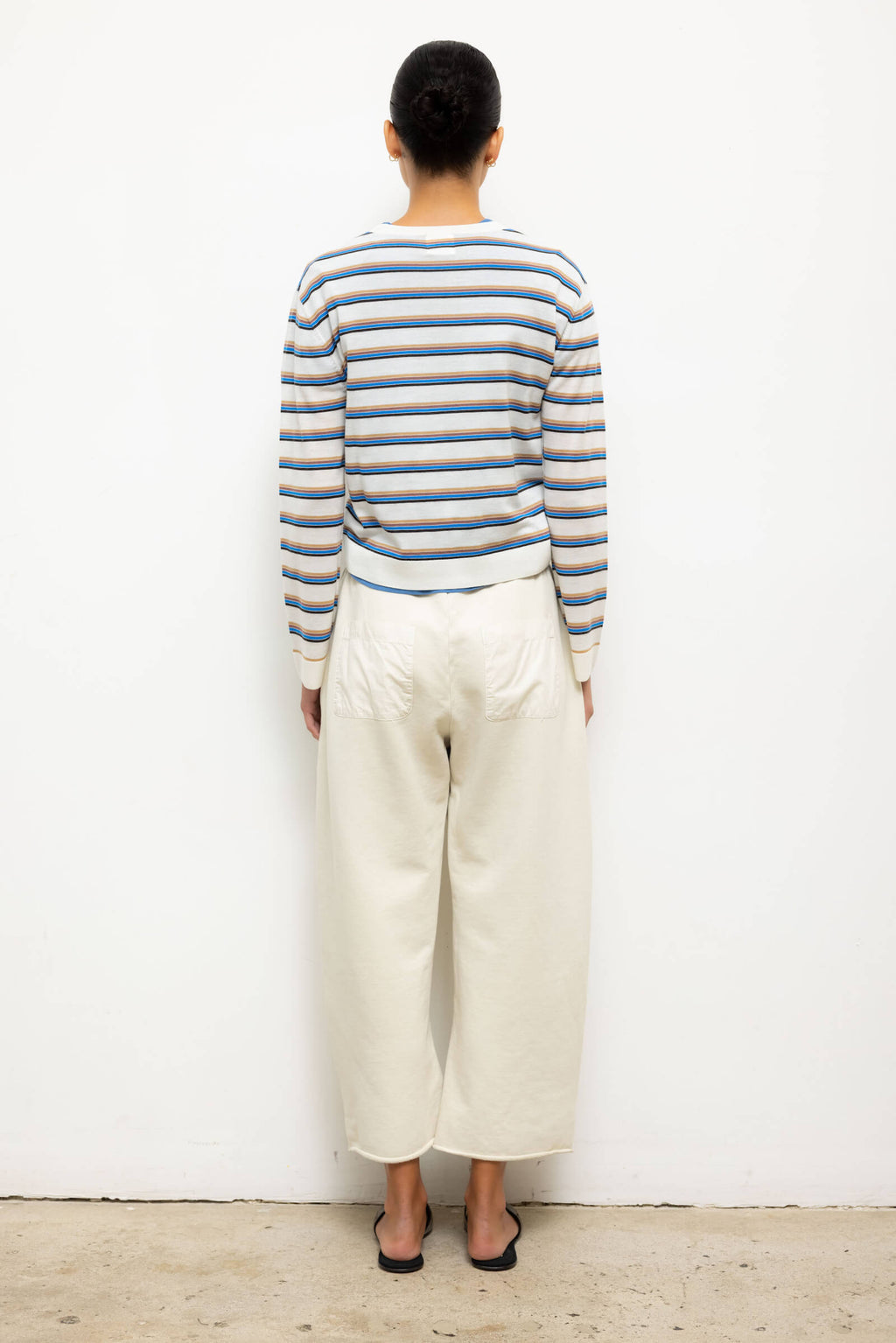 James Stripe Classic Crew