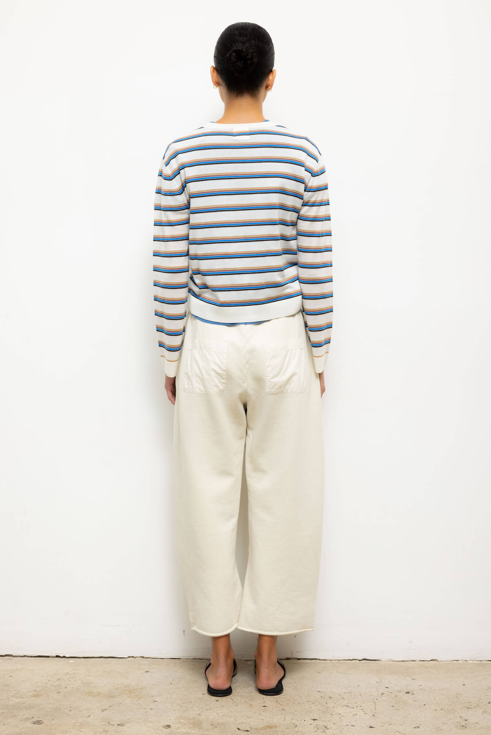 James Stripe Classic Crew
