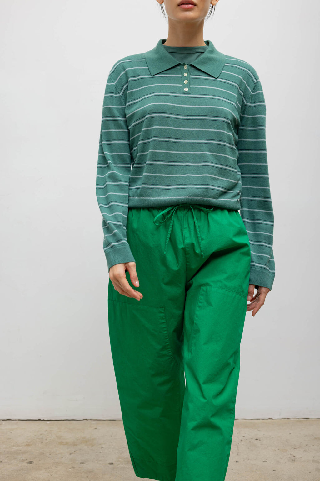 James Stripe Polo