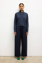 James Mock Neck Cardigan