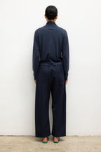 James Mock Neck Cardigan