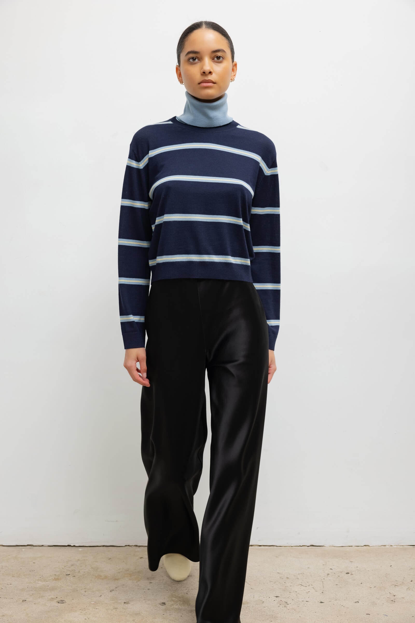 James Stripe Classic Crew