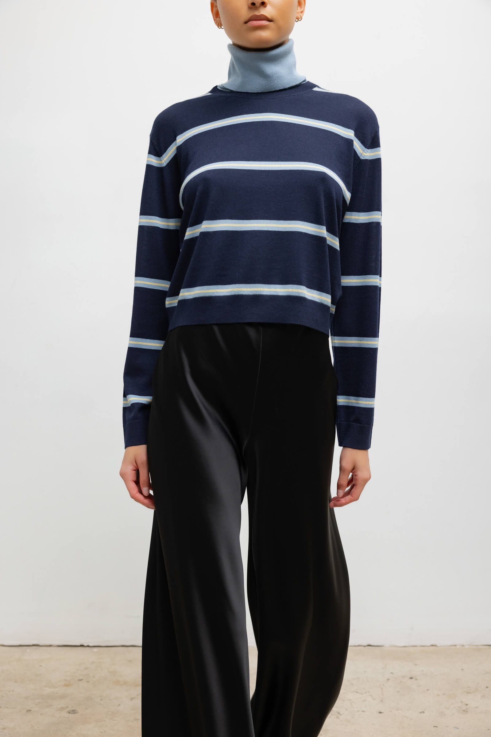 James Stripe Classic Crew