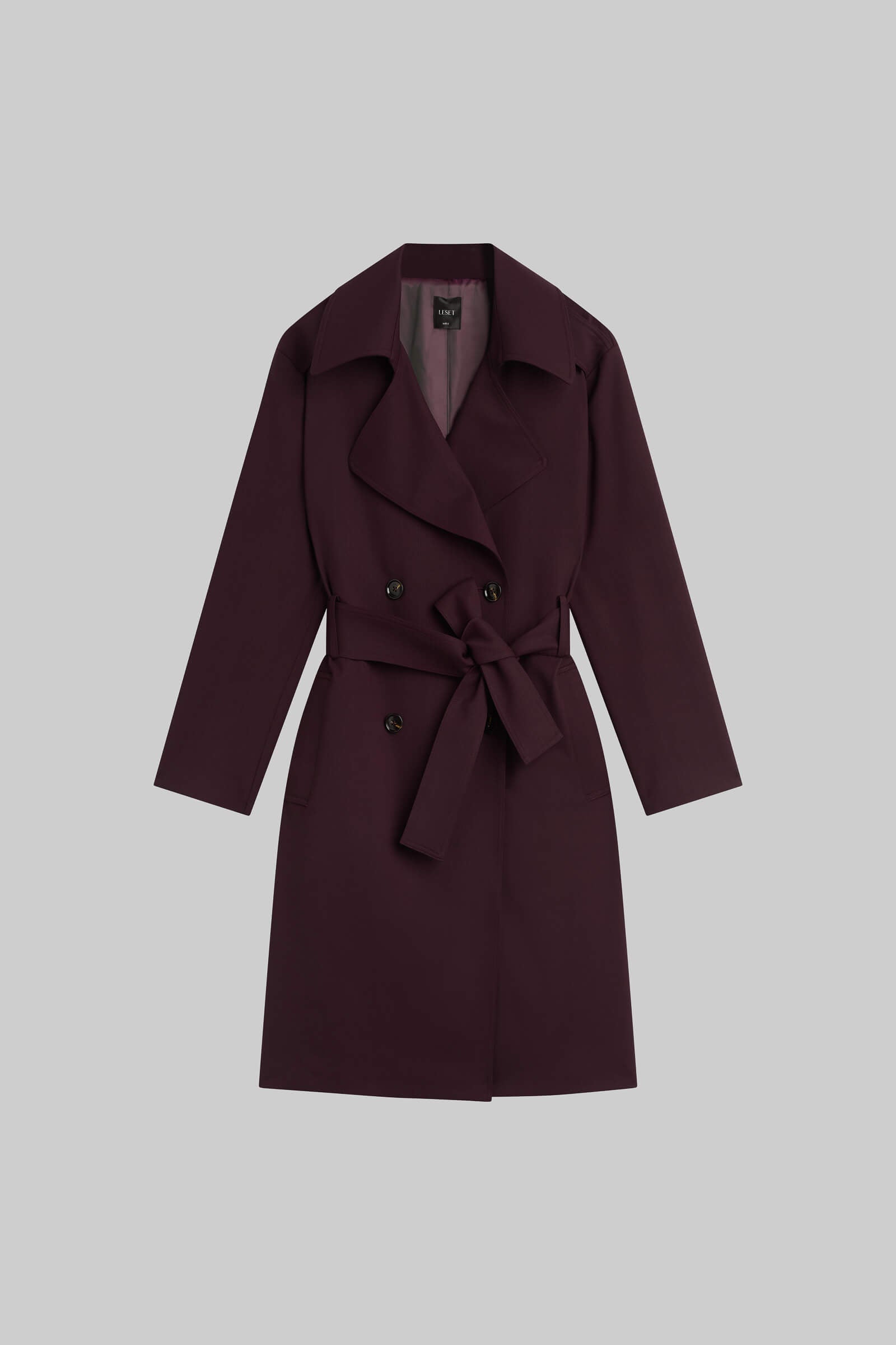 Jane Double Breasted Trench
