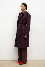 Jane Double Breasted Trench