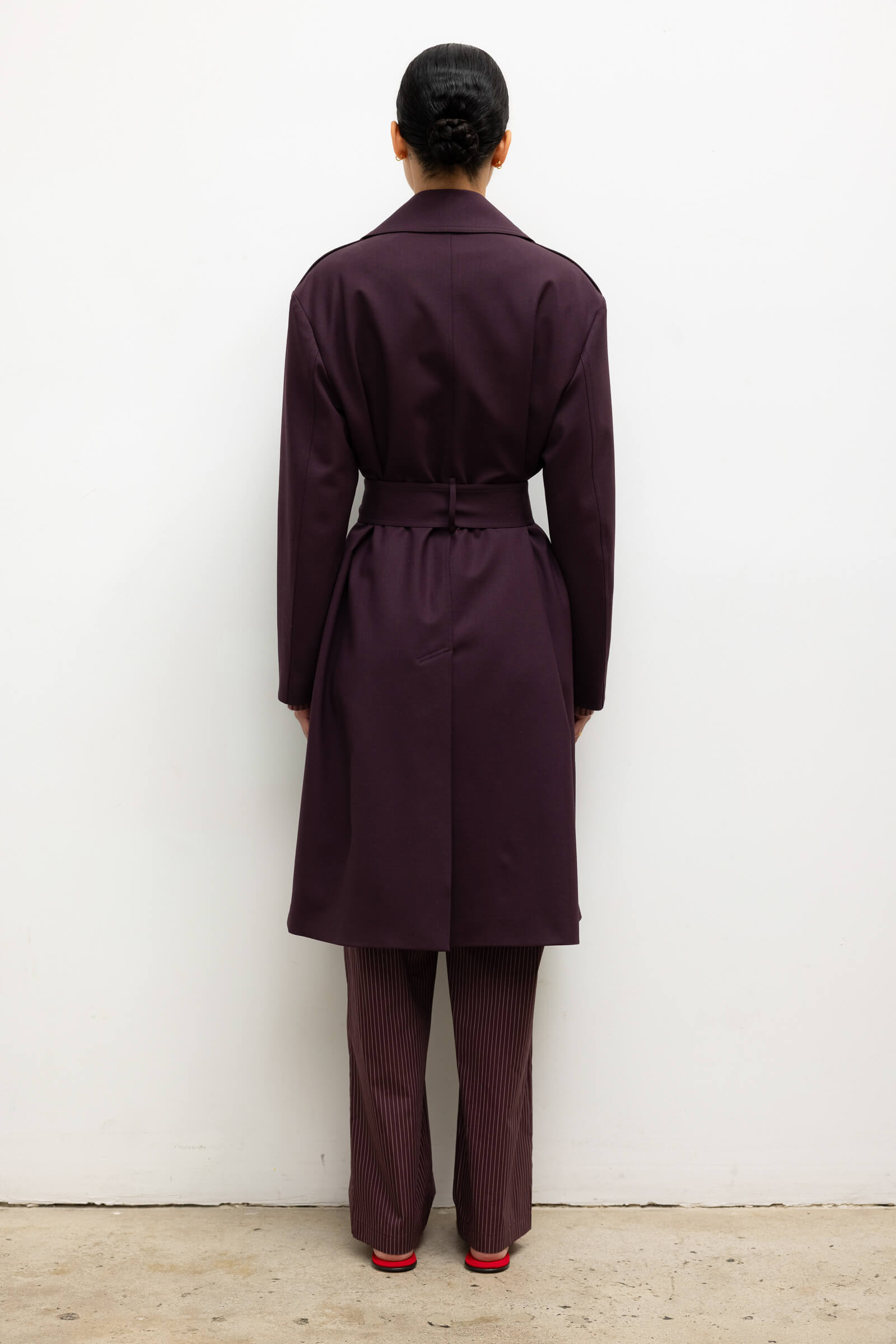 Jane Double Breasted Trench