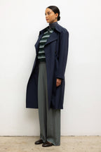 Jane Double Breasted Trench