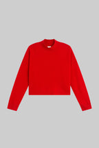 Jesse Boxy Mock Neck
