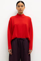 Jesse Boxy Mock Neck