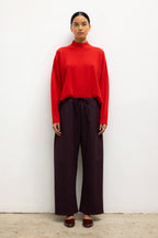 Jesse Boxy Mock Neck