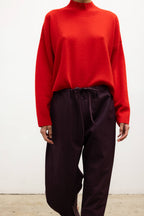 Jesse Boxy Mock Neck
